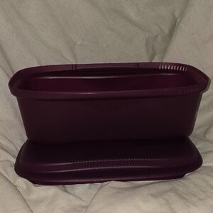 Tupperware Purple Pasta Maker/Stainer
